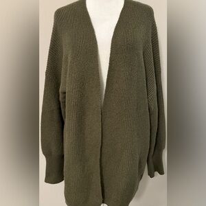 Treasure & Bond Open Front Cardigan Sweater - Size XL
